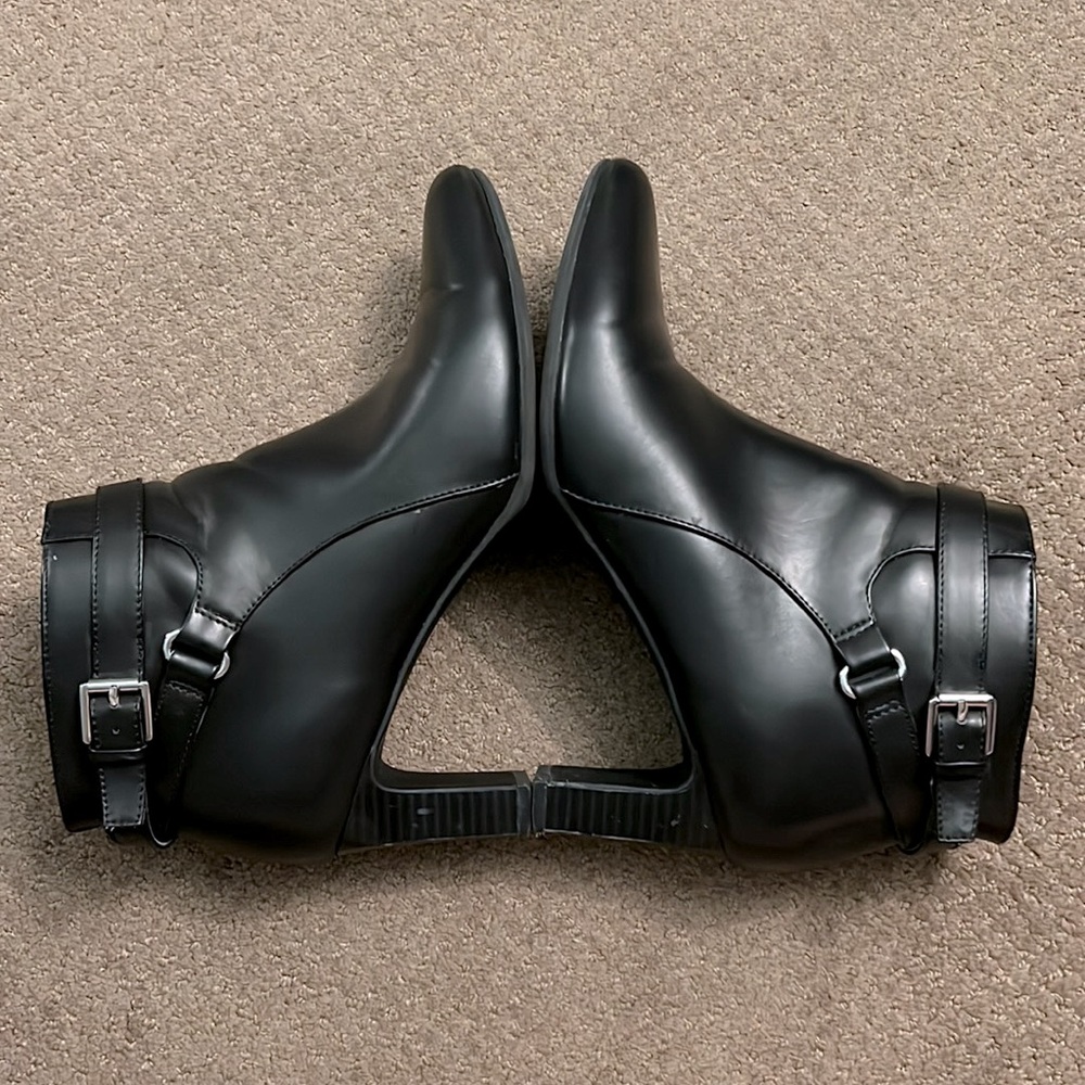 Black Chaps Booties - Picture 3 of 7